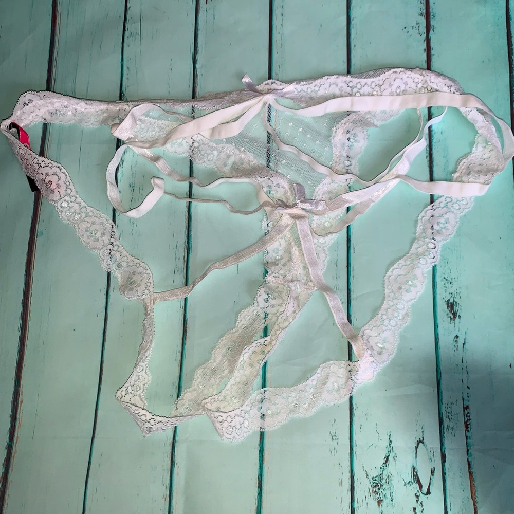 Strappy Crotchless Panty